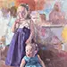 Growing Pains - Painting by Ruth Scotch
