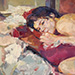 Eliza - Painting by Ruth Scotch